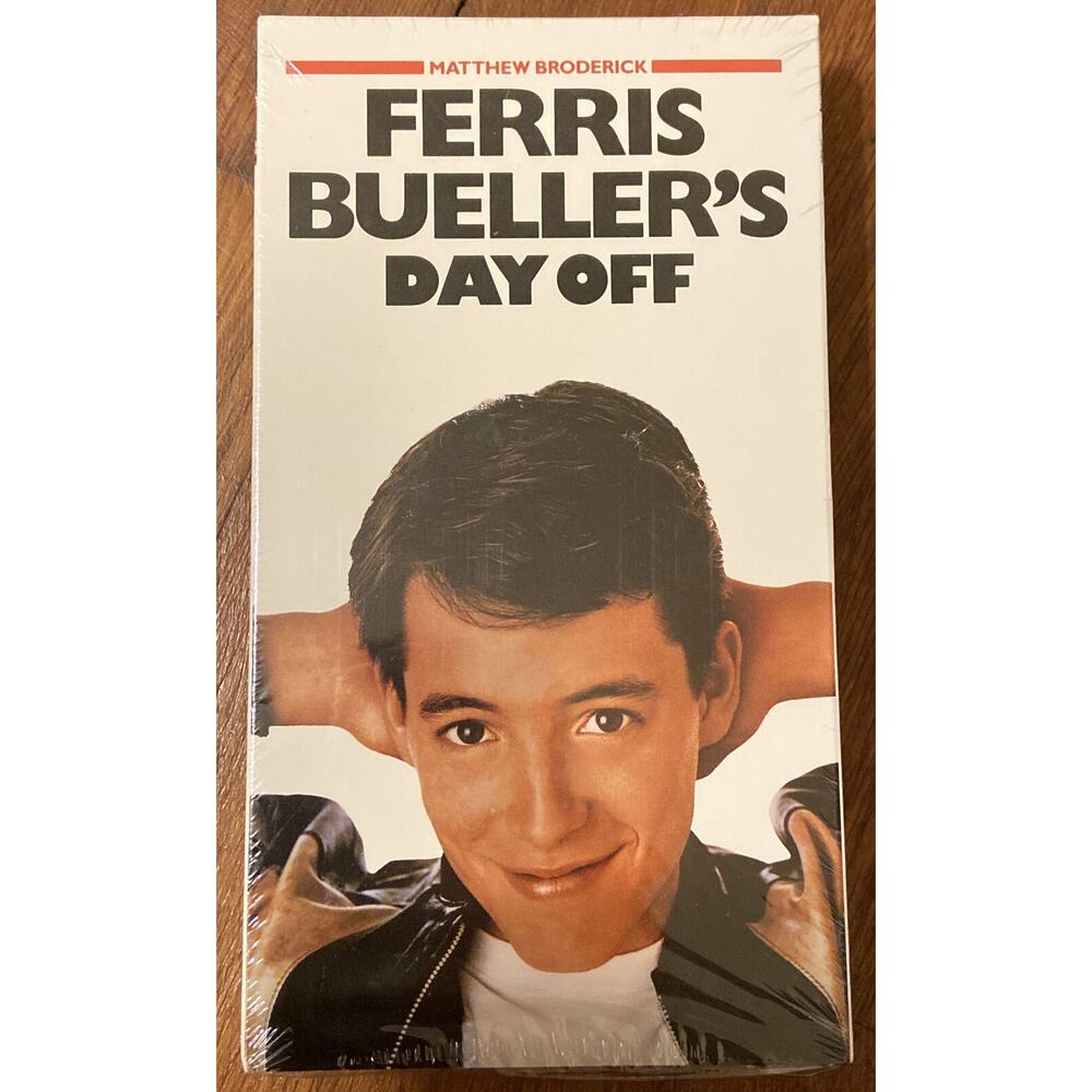Ferris Bueller’s Day Off VHS Tape NEW FACTORY SEALED Paramount Watermark 1992
